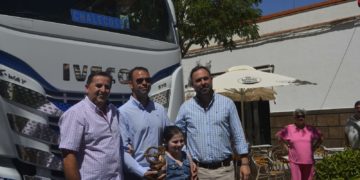 El resonar de los cláxones de los camiones vuelve a sentirse con fuerza en las calles de Tomelloso para celebrar su patrón, San Cristóbal  