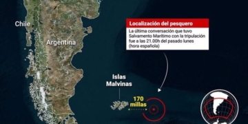 Una bióloga castellanomanchega, entre las supervivientes del naufragio del buque Argos Georgia en las Islas Malvinas, que deja 8 muertos