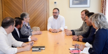 El alcalde de Tomelloso se reúne con representantes de la Comunidad de Usuarios de Aguas Subterráneas Masa Mancha Occidental II