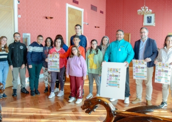 Alumnos del Ponce de León dan forma al cartel del XIV Concurso de la Asociación Ornitológica de Tomelloso