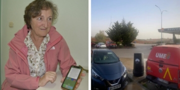 Marina Sampedro, tomellosera atrapada tres días en la autovía A-3 por la DANA: «El cielo se deshacía sobre el coche, era una niebla de agua y mucho ruido»