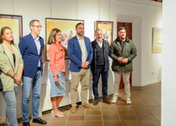 Arranca la Semana Taurina de Tomelloso con la exposición de acuarelas de Beatriz Bartolomé en la Posada de los Portales
