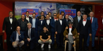 La peña «Los Canuthi» estrena su tradicional anuncio de la Lotería de Navidad en los Cines La Dehesa de Tomelloso