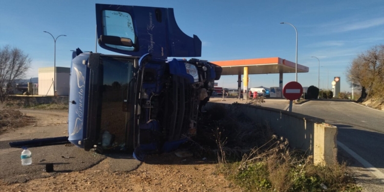 Herido un hombre de Tomelloso cuando trabajaba en las obras de una gasolinera de Puerto Lápice