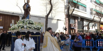 La procesión y una gran participación en la bendición de animales ponen el broche de oro a la celebración de San Antón en Tomelloso