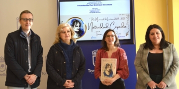 Natividad Cepeda, primera mujer en protagonizar el Plan Municipal de Lectura de Tomelloso