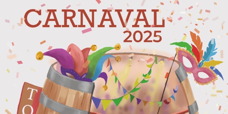Presentado el cartel del carnaval de Tomelloso de este año 2025, que ha sido diseñado por Jesús Aparacio
