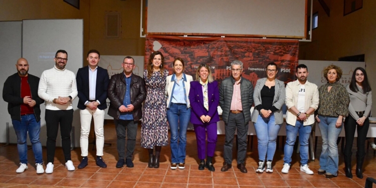 Inmaculada Jiménez reelegida, por unanimidad, secretaria general del PSOE de Tomelloso