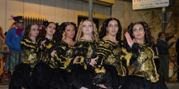 «Los Imprevistos» de Argamasilla de Alba, tercer premio en el Domingo de Piñata de Ciudad Real con su temática «Siglo de Oro»