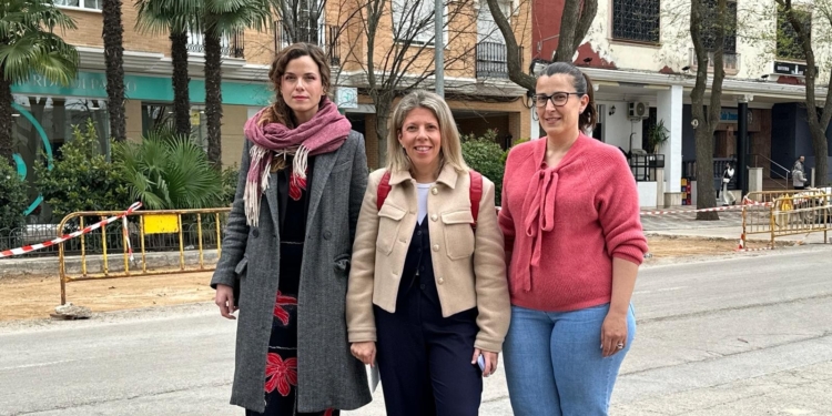 Inmaculada Jiménez: «Hemos pedido la paralización de la obra acometida en el Paseo de San Isidro»