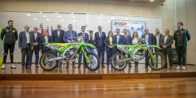 La Diputación de Ciudad Real remarca su compromiso con el Campo de Montiel en la presentación de la prueba para el Campeonato del Mundo de Motocross de Cózar