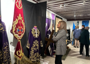 Inaugurada la exposición de Semana Santa que se podrá visitar hasta el 10 de abril en la Posada de los Portales de Tomelloso