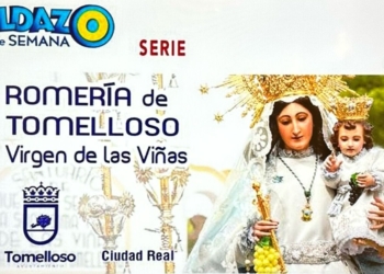 El cupón de la ONCE del 26 de abril estará dedicado a la Virgen de las Viñas de Tomelloso
