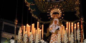 La procesión de la «Oración y Juicio de Cristo» emociona en su nuevo recorrido en una primaveral tarde de Jueves Santo en Tomelloso