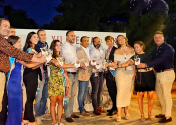 Javier Navarro anuncia en FENAVIN que la Fiesta del Vino se celebrará por primera vez en la Plaza de Toros de Tomelloso