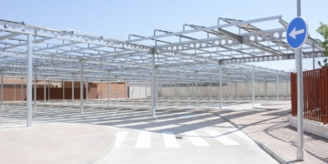 Abre sus puertas el nuevo parking disuasorio de la Avenida Juan Carlos I de Tomelloso