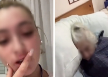 El vídeo de una auxiliar burlándose de una anciana en una residencia de Guadalajara que indigna las redes sociales: «Está más muerta que viva»