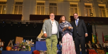 La ofrenda a la Virgen de las Viñas y el pregón de Ana Samboal en la LIX Fiesta de la Vendimia dan comienzo a la Feria y Fiestas de Tomelloso 2025