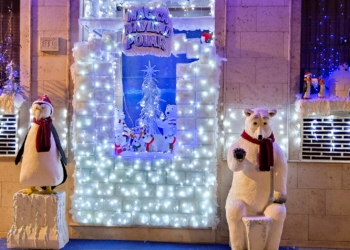 Todas las imágenes del montaje de la calle Tinajeros 31, ganador del V Concurso de Decoración Navideña de Tomelloso