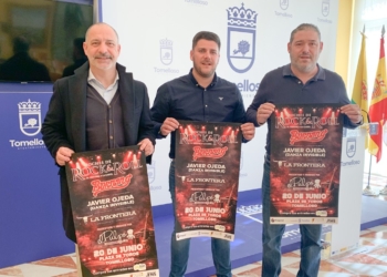 La Plaza de Toros de Tomelloso acogerá en junio “Noches de Rock & Roll”, con Burning, La Frontera y Javier Ojeda (Danza Invisible)