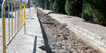 Comienzan las obras de reparación de firme y adaptación de pasos de peatones elevados en varias calles de Tomelloso