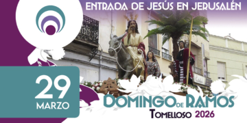Consulta la programación de este Domingo de Ramos de la Semana Santa de Tomelloso 2026