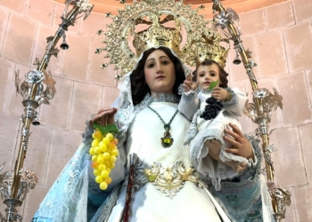 Tomelloso se prepara para la Romería 2026 con la Virgen de las Viñas ya ataviada para la ocasión