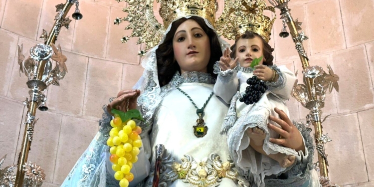 Tomelloso se prepara para la Romería 2026 con la Virgen de las Viñas ya ataviada para la ocasión
