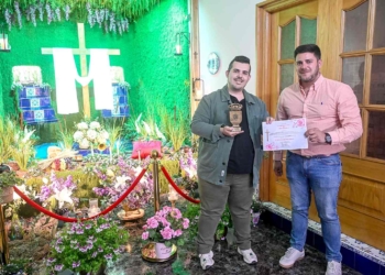 Mariano Martínez gana el VI Concurso Local de Cruces de Mayo de Tomelloso