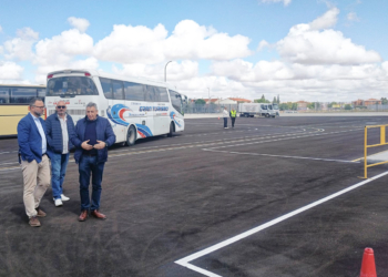 La nueva Pista de Conductores de Tomelloso ha acogido hoy los primeros exámenes prácticos
