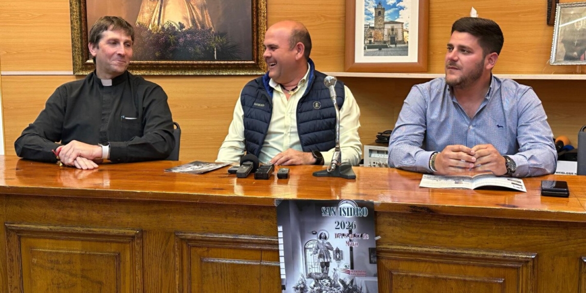 Presentada la programación de San Isidro 2026 en Tomelloso con José Ángel Serrano como pregonero y Gloria María Archidona como labradora