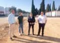 El alcalde de Tomelloso visita las obras del futuro crematorio