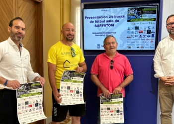 AARFATOM impulsa una nueva edición de las 24 Horas de Fútbol Sala como alternativa de ocio saludable en Tomelloso