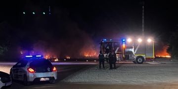 La antigua discoteca «La Caraba» vuelve a arder tras declararse un nuevo incendio en sus instalaciones