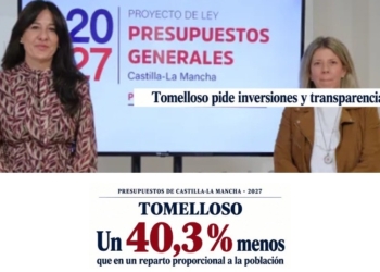 El Partido Popular de Tomelloso denuncia que la ciudad recibe un 40% menos de inversión del gobierno regional respecto a su peso poblacional